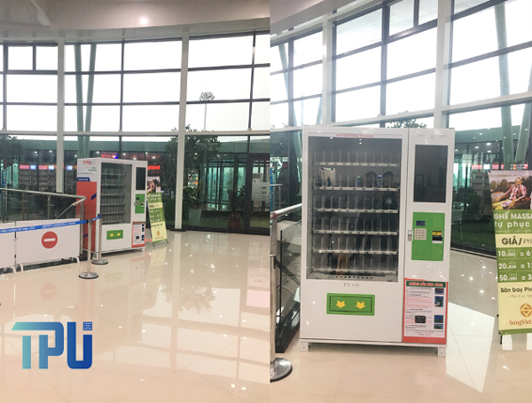 Máy bán hàng tự động TPU tại Bình Định