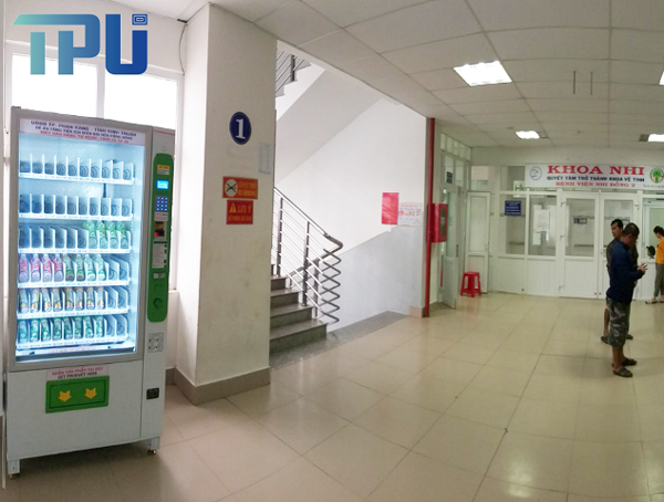 Máy bán hàng tự động TPU tại bệnh viện đa khoa Ninh Thuận