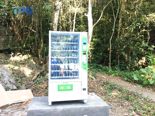 Máy bán hàng tự động TPU tại vườn quốc gia Cát Bà – Hải Phòng