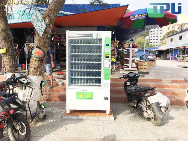 Máy bán hàng tự động TPU tại thị trấn Cát Bà- Hải Phòng
