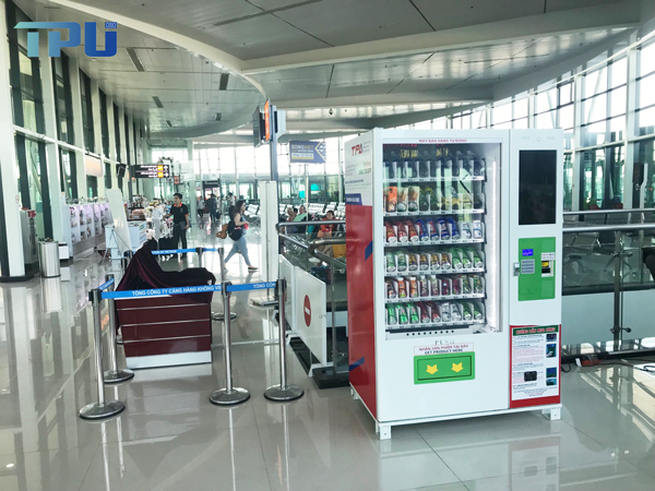 Máy bán hàng tự động TPU ở sân bay Quy Nhơn