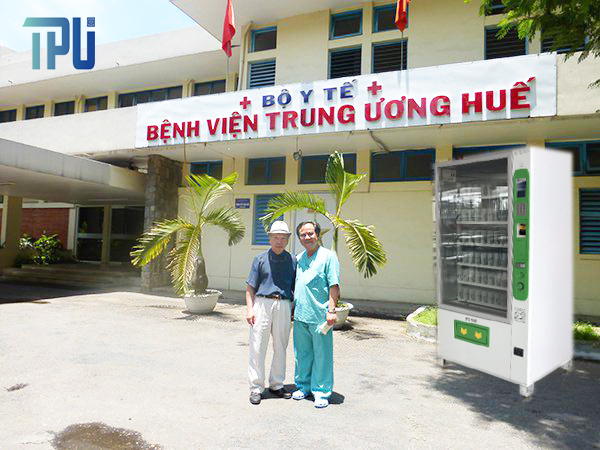 Máy bán hàng tự động TPU Tại bệnh viện Tỉnh Thừa Thiên Huế