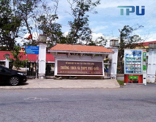 Máy bán hàng tự động TPU tại  Vĩnh Long