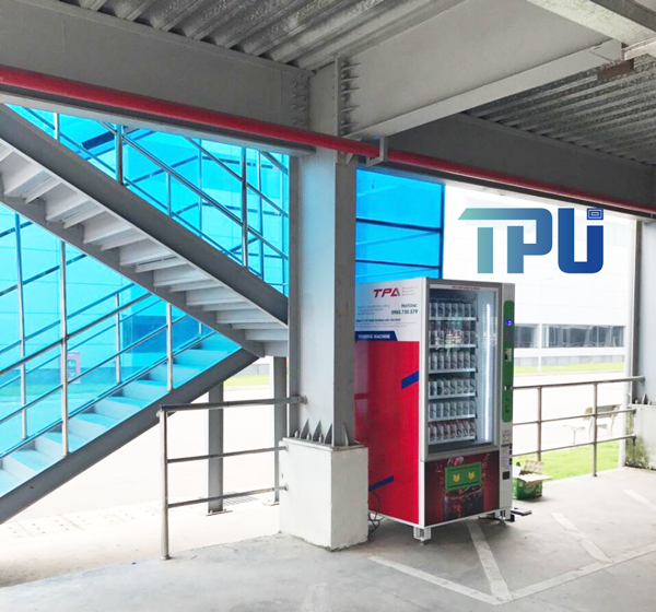 Máy bán hàn tự động TPU được lắp đặt tại Công ty len Bắc Giang